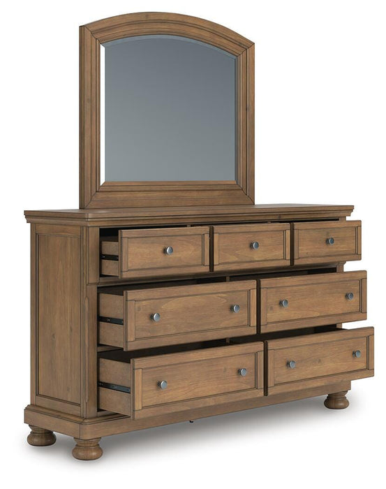 Feddinger Dresser and Mirror - LasVegasFurnitureOnline.com