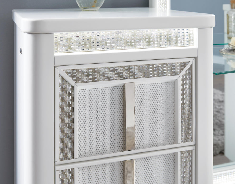 Chalanna Vanity with Mirror - LasVegasFurnitureOnline.com