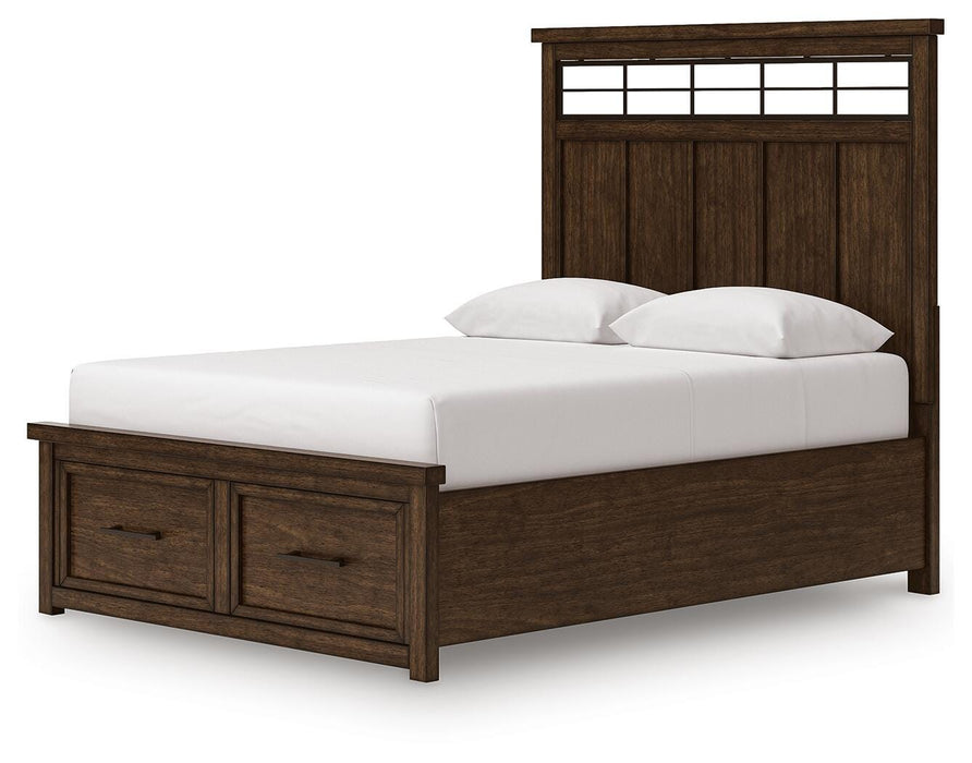 Taffenbrook Panel Storage Bed - LasVegasFurnitureOnline.com