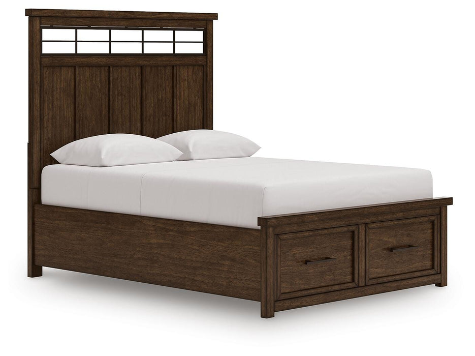 Taffenbrook Panel Storage Bed - LasVegasFurnitureOnline.com