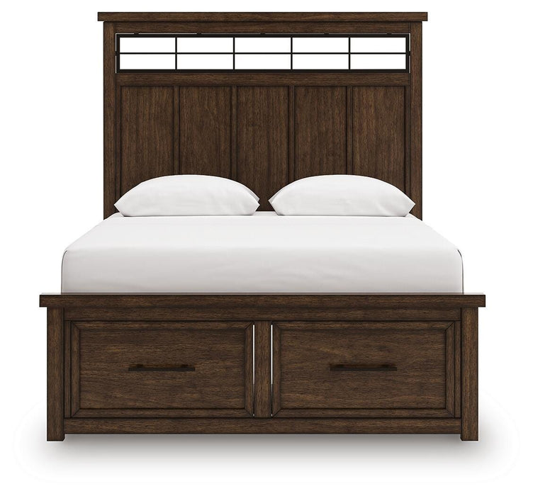 Taffenbrook Panel Storage Bed - LasVegasFurnitureOnline.com