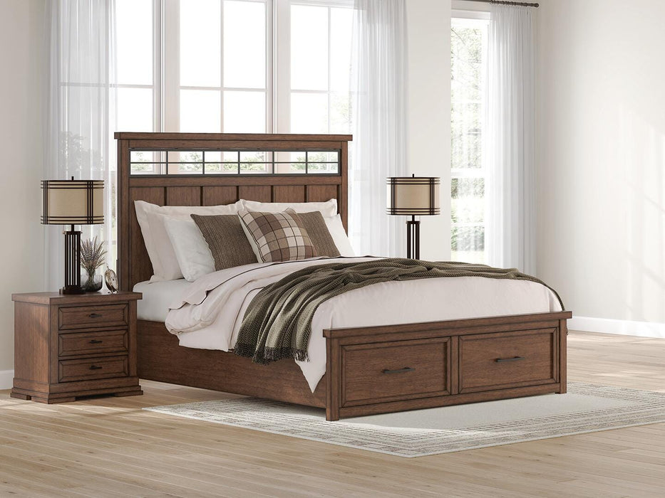Taffenbrook Panel Storage Bed - LasVegasFurnitureOnline.com