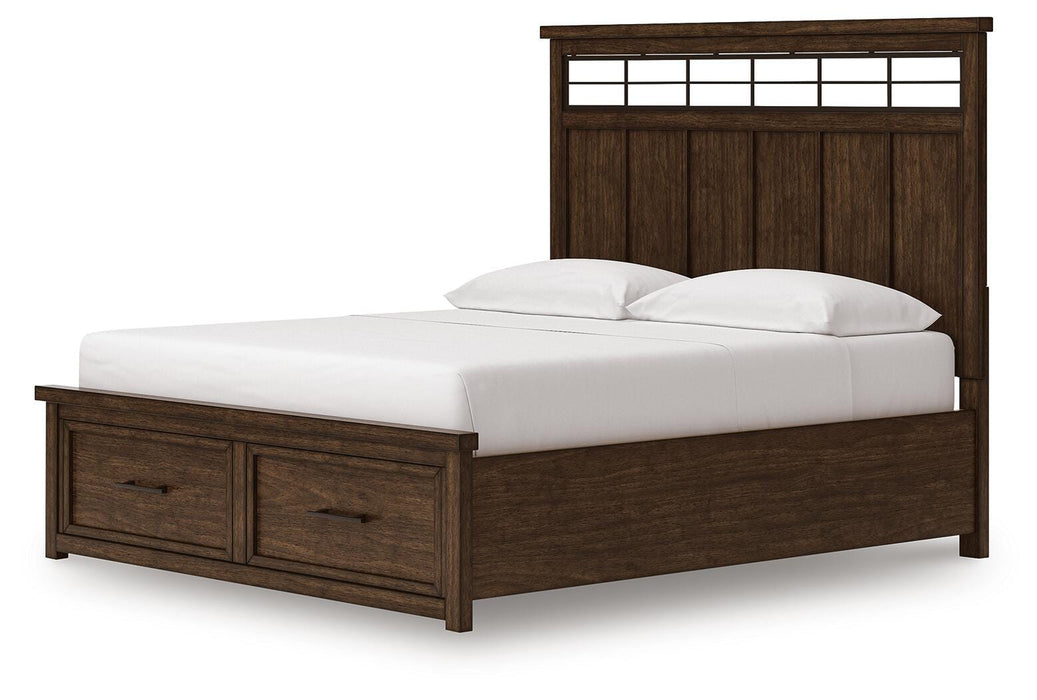 Taffenbrook Panel Storage Bed - LasVegasFurnitureOnline.com