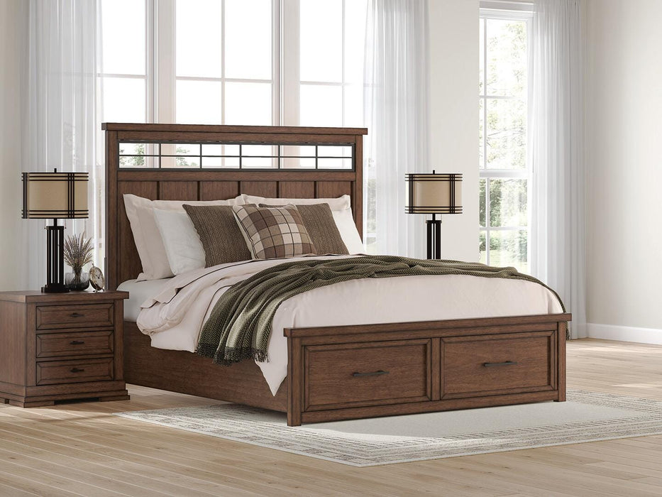 Taffenbrook Panel Storage Bed - LasVegasFurnitureOnline.com