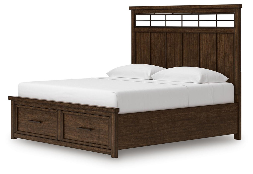 Taffenbrook Panel Storage Bed - LasVegasFurnitureOnline.com