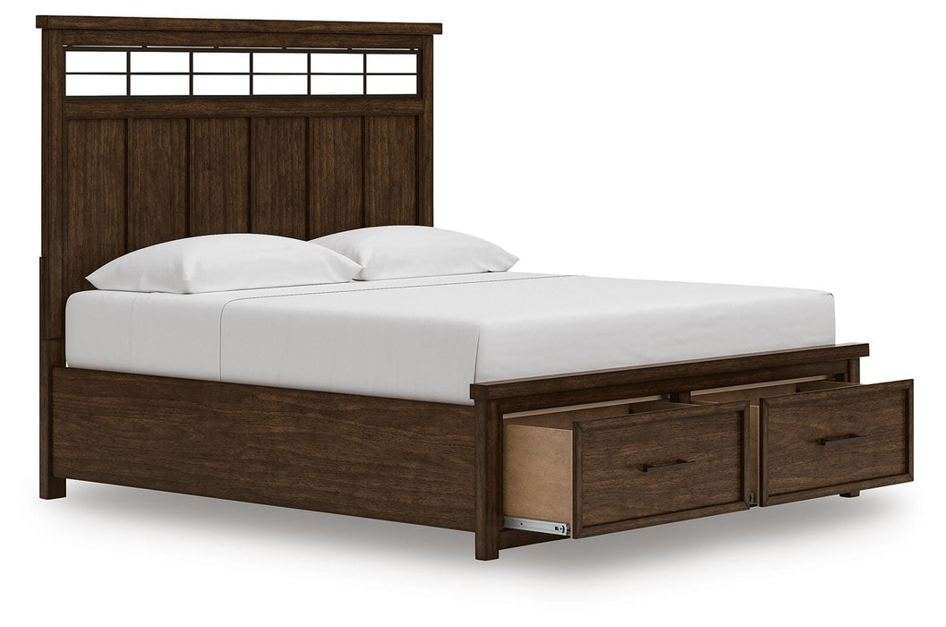 Taffenbrook Panel Storage Bed - LasVegasFurnitureOnline.com