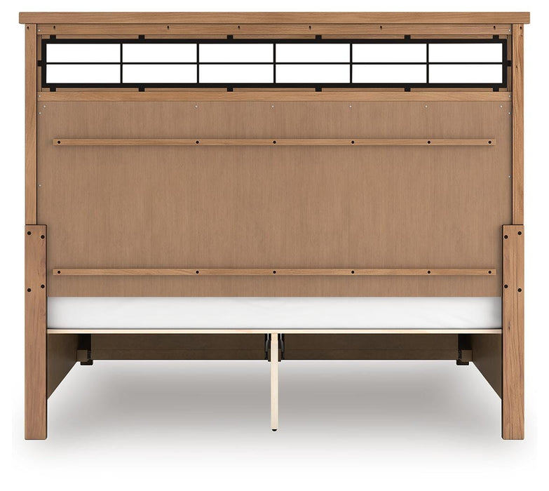 Taffenbrook Panel Storage Bed - LasVegasFurnitureOnline.com