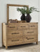 Ridgester Dresser and Mirror - LasVegasFurnitureOnline.com