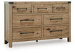 Ridgester Dresser and Mirror - LasVegasFurnitureOnline.com