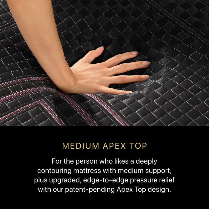 Beautyrest Black Hybrid Series Two Medium Apex Top Mattress
