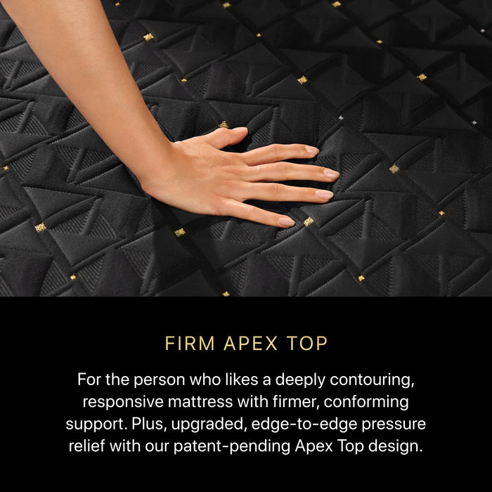 Beautyrest Black Hybrid Series Four Firm Apex Top Mattress