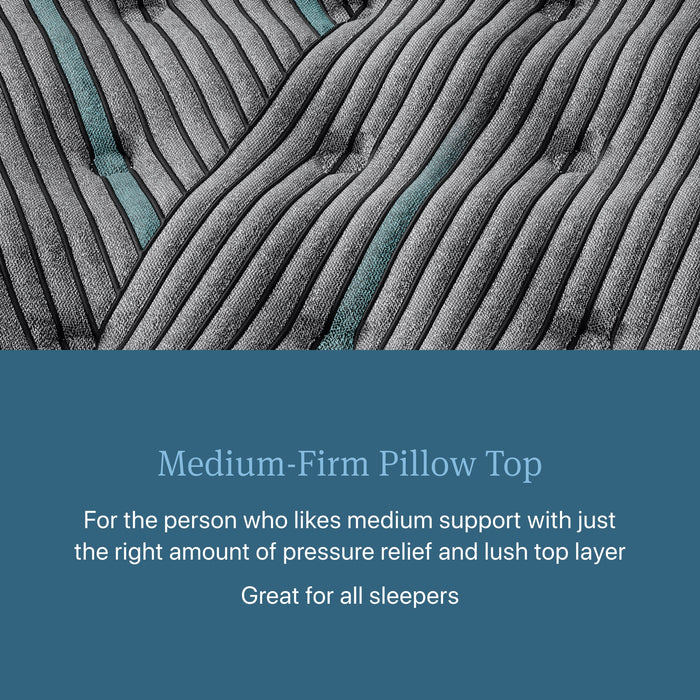 Beautyrest Core Level Two Medium-Firm Pillow Top Mattress
