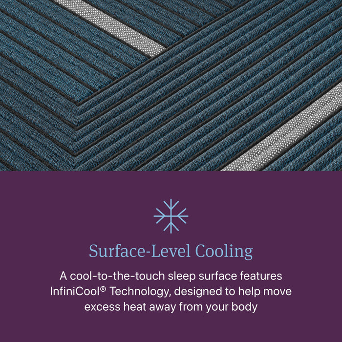 Beautyrest World Class Hybrid Level Four Medium Apex Top Mattress