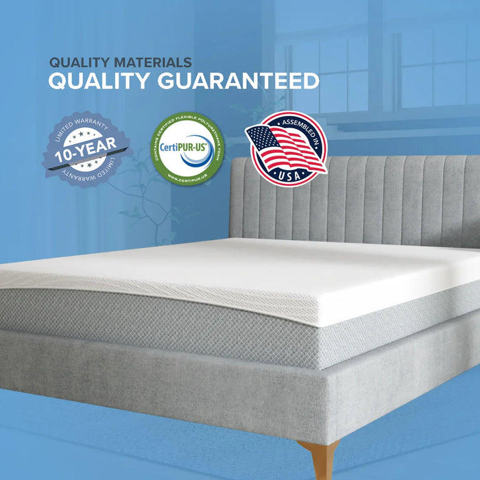 Bedplanet 10” EcoCore Hybrid Premium Medium Firm Mattress
