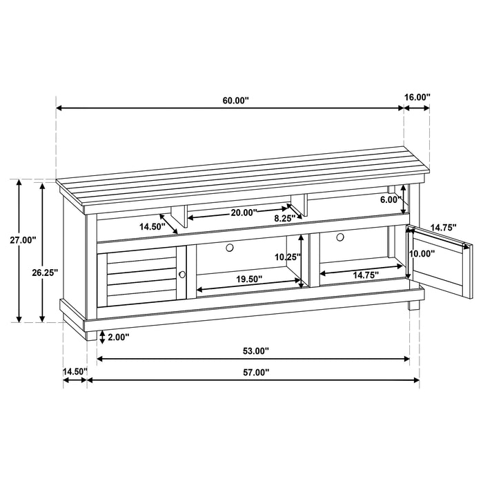 Payne TV Stand - LasVegasFurnitureOnline.com