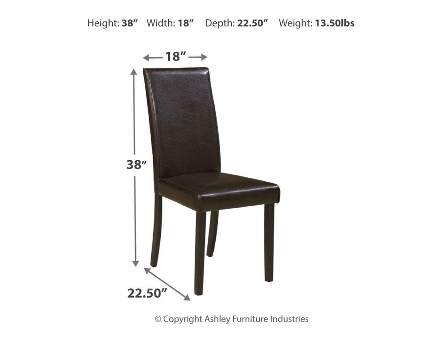 Kimonte Dining Chair - LasVegasFurnitureOnline.com