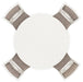Erinberg Dining Table and 4 Chairs (Set of 5) - LasVegasFurnitureOnline.com