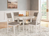 Erinberg Dining Table and 4 Chairs (Set of 5) - LasVegasFurnitureOnline.com