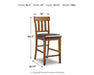 Ralene Bar Stool Set - LasVegasFurnitureOnline.com