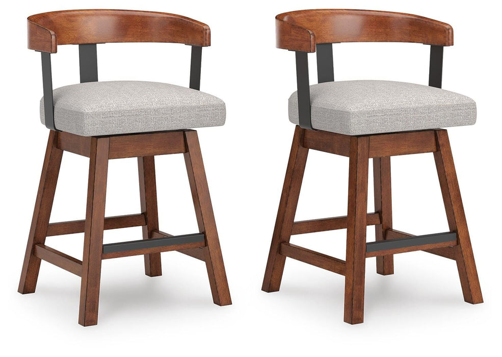Ralene Counter Height Barstool (Set of 2) - LasVegasFurnitureOnline.com