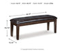 Haddigan Dining Bench - LasVegasFurnitureOnline.com