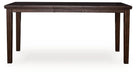 Haddigan Counter Height Dining Extension Table - LasVegasFurnitureOnline.com