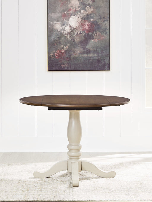 Wirloni Dining Drop Leaf Table - LasVegasFurnitureOnline.com
