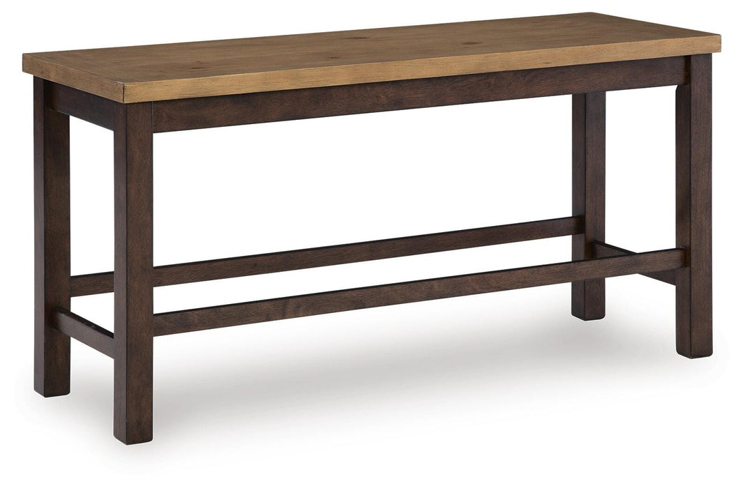 Rylandeen Counter Height Dining Bench - LasVegasFurnitureOnline.com