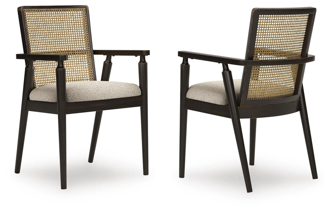 Galliden Dining Arm Chair - LasVegasFurnitureOnline.com