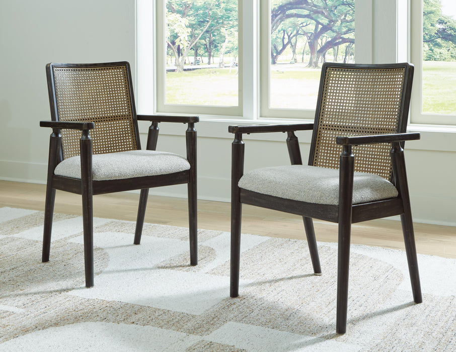 Galliden Dining Arm Chair - LasVegasFurnitureOnline.com