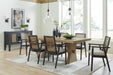 Galliden Dining Arm Chair - LasVegasFurnitureOnline.com