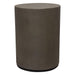 Montage Round Natural Cement End Table by Diamond Sofa - LasVegasFurnitureOnline.com
