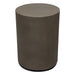 Montage Round Natural Cement End Table by Diamond Sofa - LasVegasFurnitureOnline.com