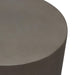 Montage Round Natural Cement End Table by Diamond Sofa - LasVegasFurnitureOnline.com