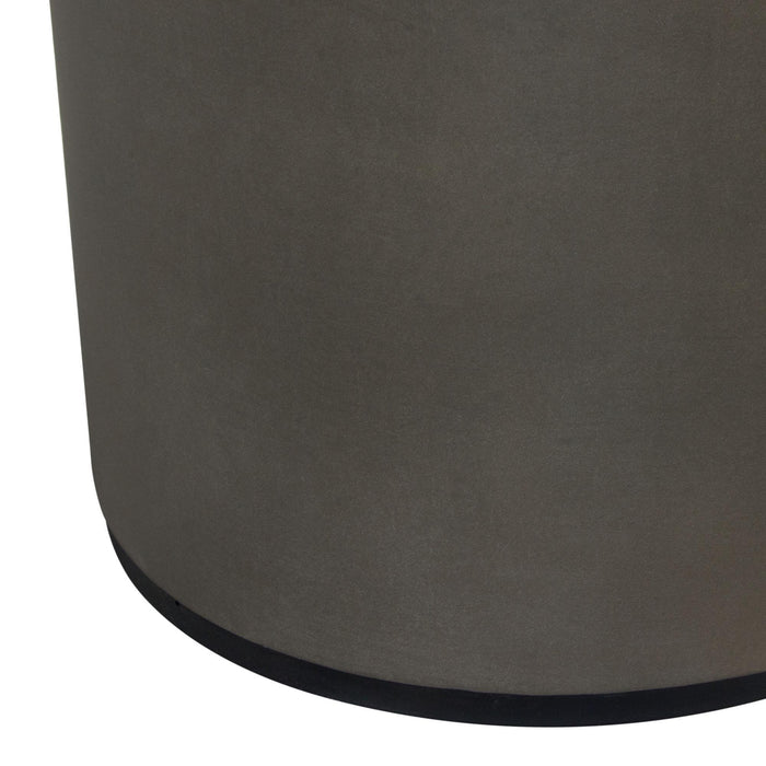 Montage Round Natural Cement End Table by Diamond Sofa - LasVegasFurnitureOnline.com