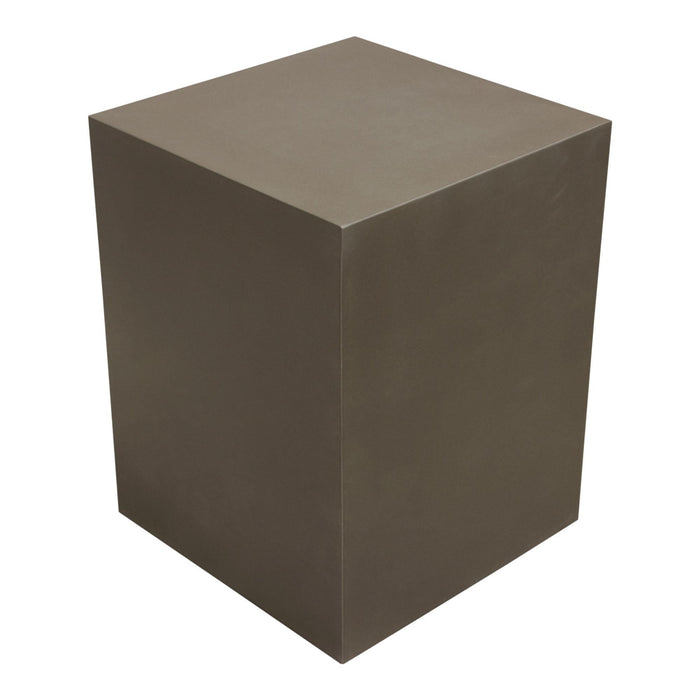 Montage Square Natural Cement End Table by Diamond Sofa - LasVegasFurnitureOnline.com