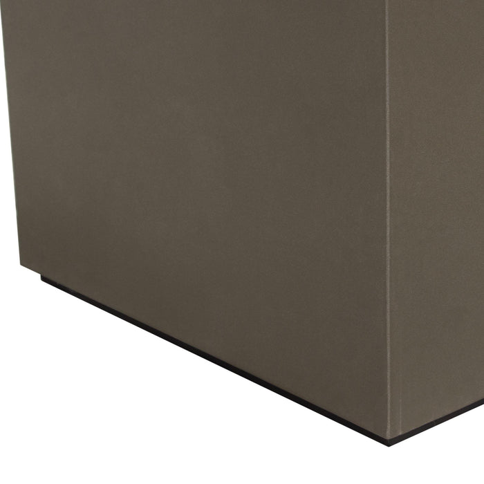 Montage Square Natural Cement End Table by Diamond Sofa - LasVegasFurnitureOnline.com