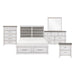 Ambrose 5pc Set (QB+NS+DR+MR+CH) Bed Set image