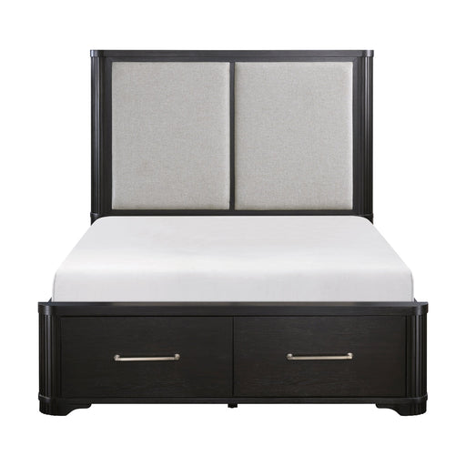 Gilbert Queen Platform Bed - LasVegasFurnitureOnline.com