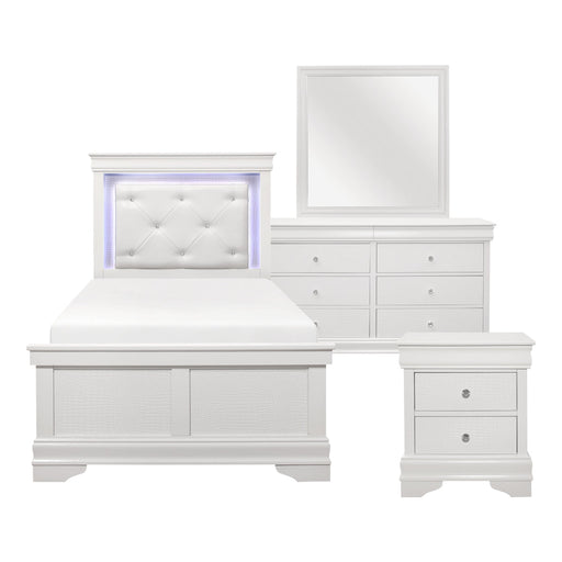 Lana 4 Piece Twin Bed Set - LasVegasFurnitureOnline.com