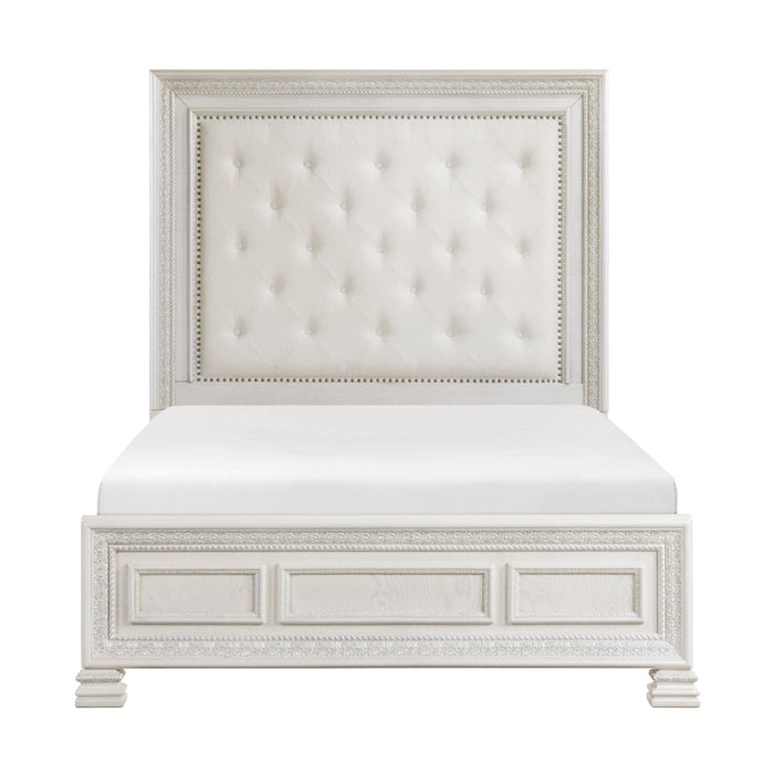 Theodora Queen Bed - LasVegasFurnitureOnline.com
