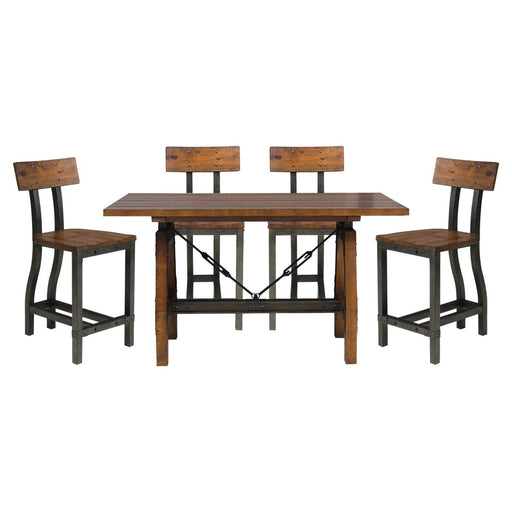 Holverson 5 Piece Dining Set - LasVegasFurnitureOnline.com