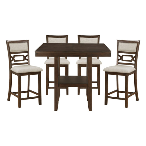 Hutchinson 5-Piece Pack Counter Height Set - LasVegasFurnitureOnline.com
