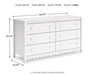 Hallityn Dresser - LasVegasFurnitureOnline.com