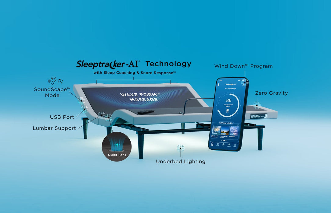 TEMPUR-ActiveBreeze® Smart Bed