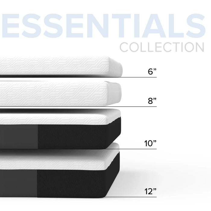 Bedplanet 12” Essentials Soft Memory Foam Mattress