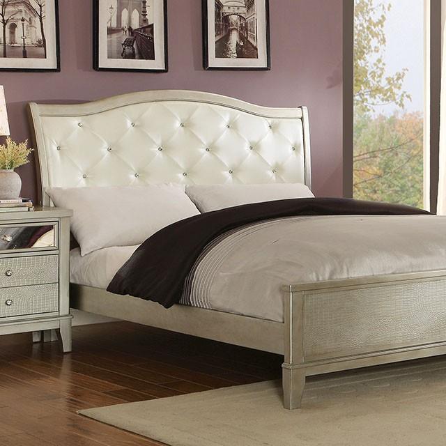 Adeline Cal.King Bed - LasVegasFurnitureOnline.com