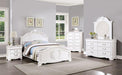 ALECIA Mirror, White - LasVegasFurnitureOnline.com