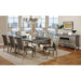 Amina Champagne Hutch & Buffet - LasVegasFurnitureOnline.com