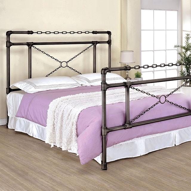 Anastasia Cal.King Bed - LasVegasFurnitureOnline.com